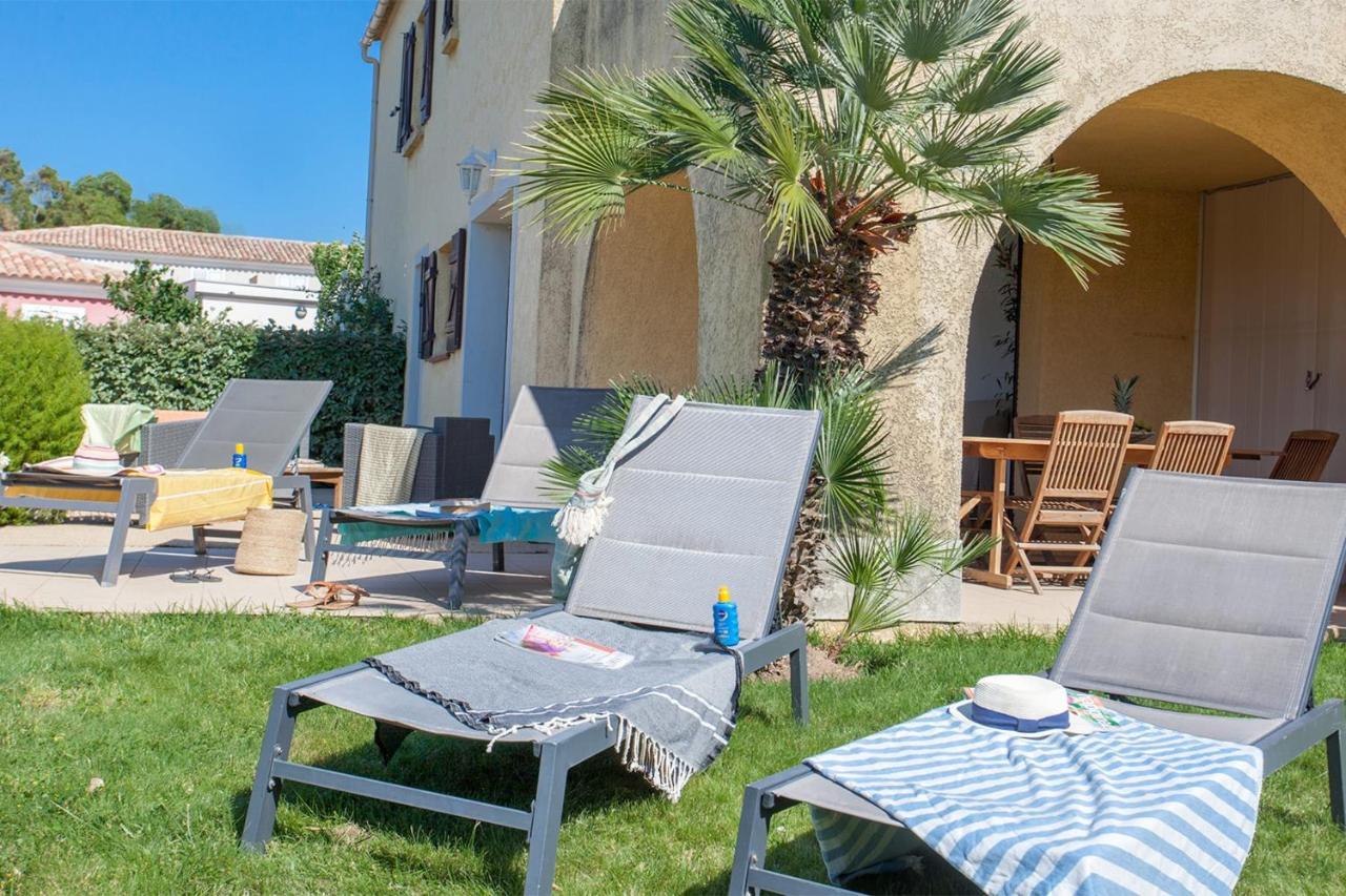 Location De Vacances Olivier Jardin Privatif Et Piscine Chauffee Partagee Calvi  Bagian luar foto