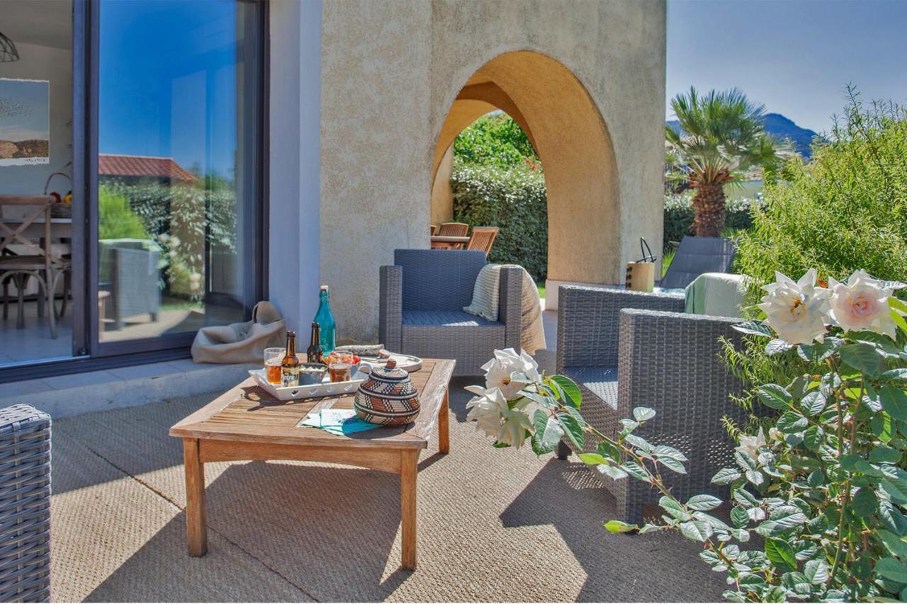 Location De Vacances Olivier Jardin Privatif Et Piscine Chauffee Partagee Calvi  Bagian luar foto