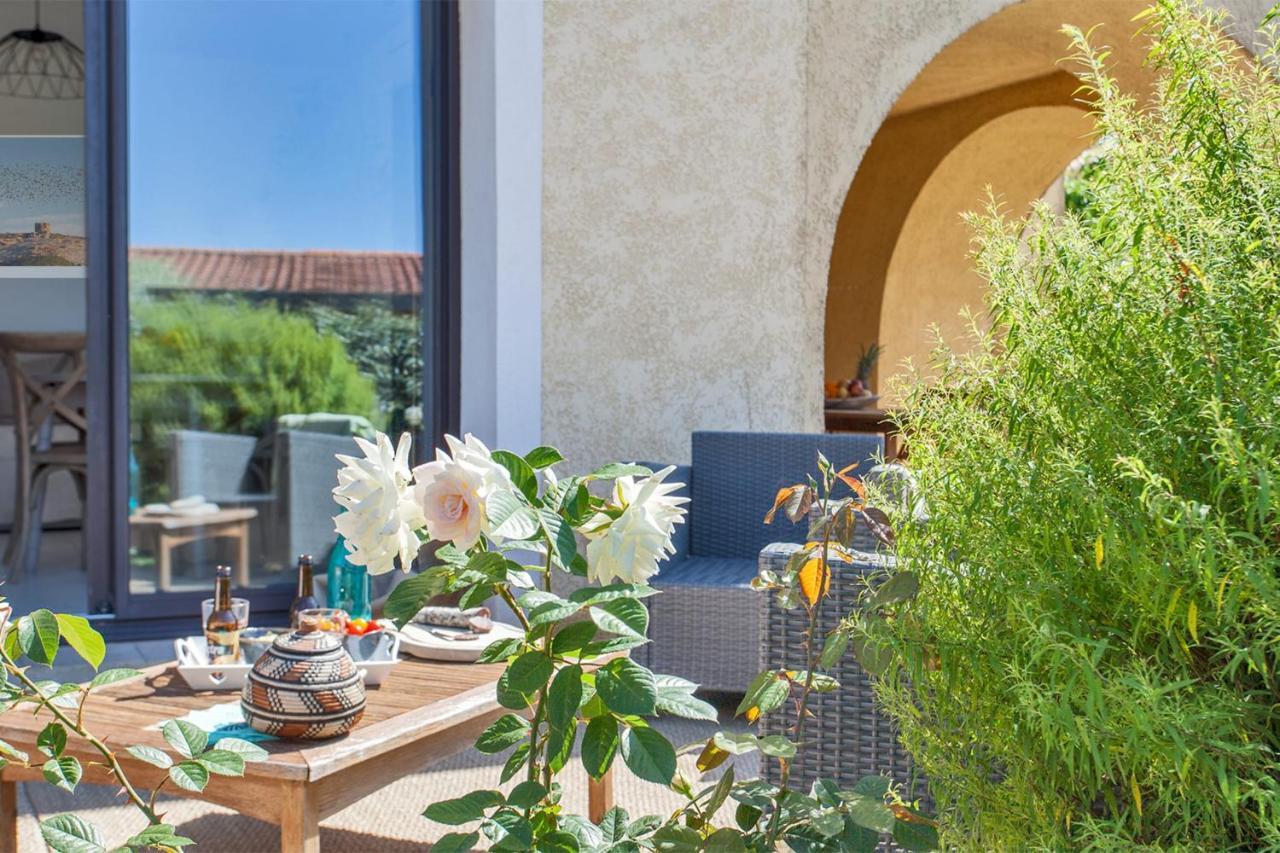 Location De Vacances Olivier Jardin Privatif Et Piscine Chauffee Partagee Calvi  Bagian luar foto
